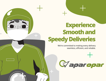 Speed and Reliability: The Hallmarks of AparOpar Courier Service